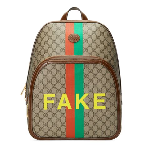 fake gucci print backpack|knock off gucci luggage set.